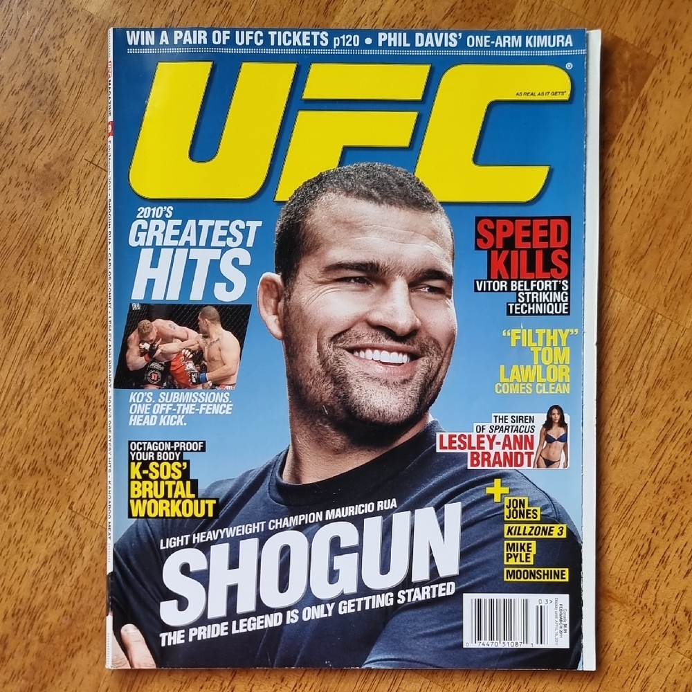 UFC Magazine 2010's Greatest Hits February/March 2011 Featuring Shogun